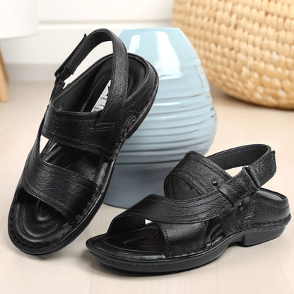 Ultra Comfort Sling Back Sandal (Black Premium)