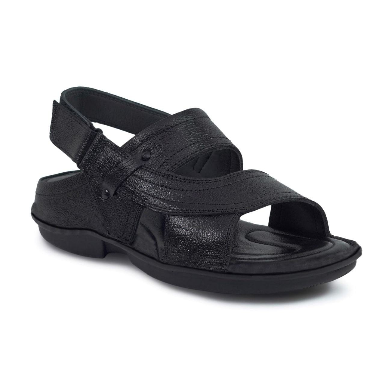 Ultra Comfort Sling Back Sandal (Black Premium)