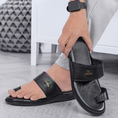 Royal Grip Toe Loop Slide (Black Premium)