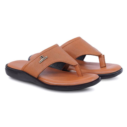 Elite Comfort Toe Ring Slide (Tan Brown Premium)