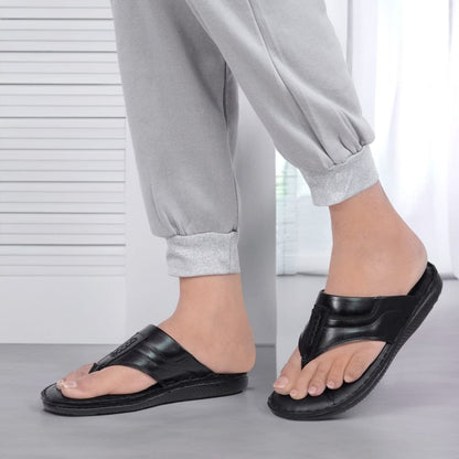 Signature Buckle Comfort Slide (Black Premium)