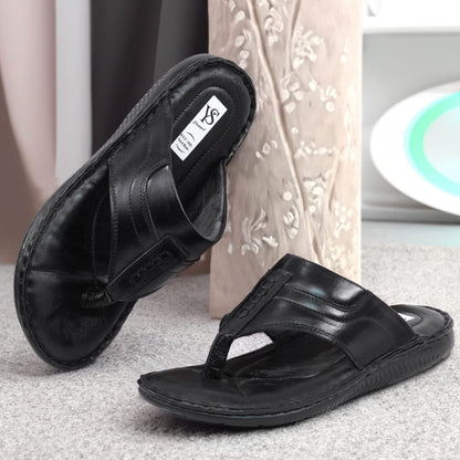 Signature Buckle Comfort Slide (Black Premium)