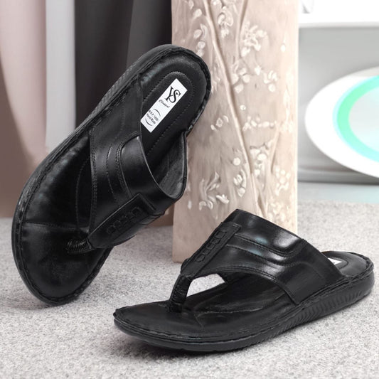 Signature Buckle Comfort Slide (Black Premium)