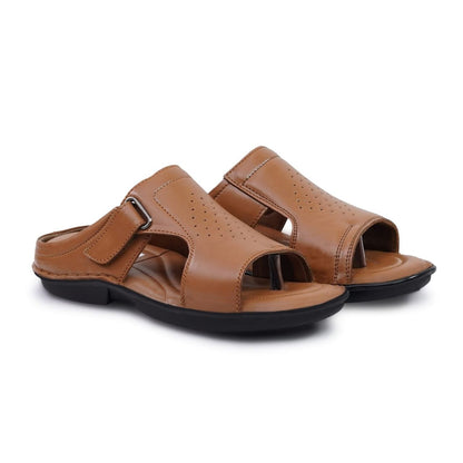 Classic Comfort Cross-Strap Mule (Brown)