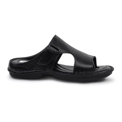 Executive Soft Grip Sandal (Black Cross Strap)