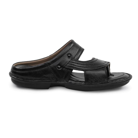 Ultra Comfort Flex Sole Slipper (Black)