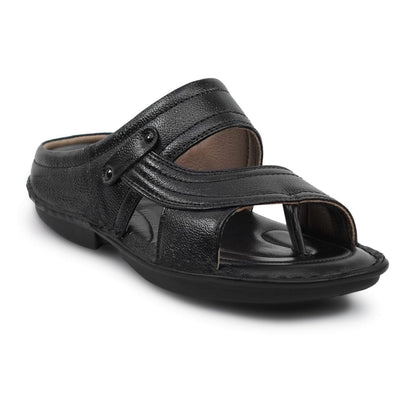 Ultra Comfort Flex Sole Slipper (Black)