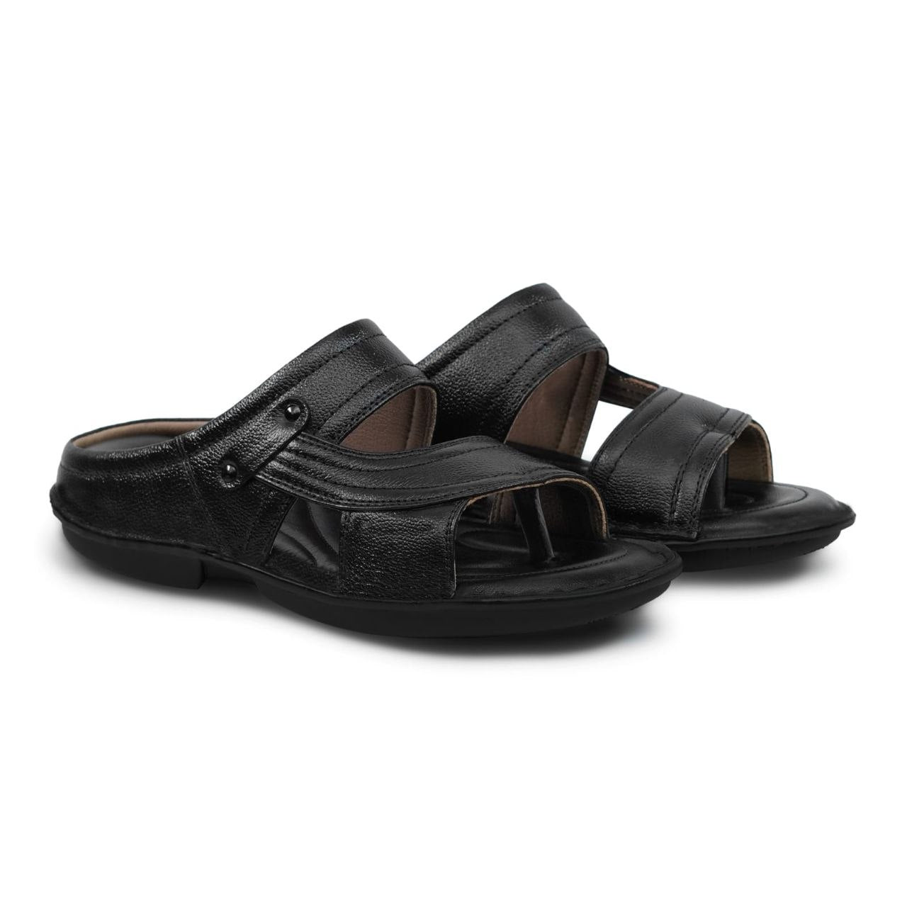 Ultra Comfort Flex Sole Slipper (Black)